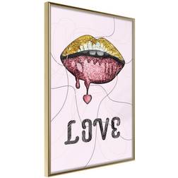 Arkiio Affisch Liquid Lips [Poster] 20x30 Poster